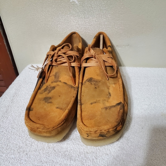 Clarks Originals Men's Turmeric Camouflage Wallabee camo pack - Picture 4 of 9